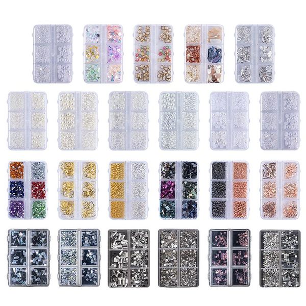 nail art decorations mixed accessories 6 grid flat bottom diamond size rhinestone square all-match pearl, Silver;gold
nail art decorations mixed accessories 6 grid flat bottom diamond size rhinestone square all-match pearl, Silver;gold