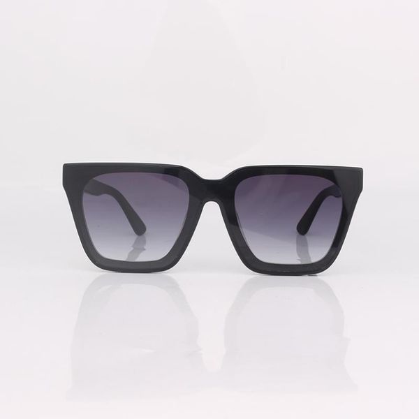sunglasses square acetate black frame women fashion style gradient grey lens, White;black
sunglasses square acetate black frame women fashion style gradient grey lens, White;black