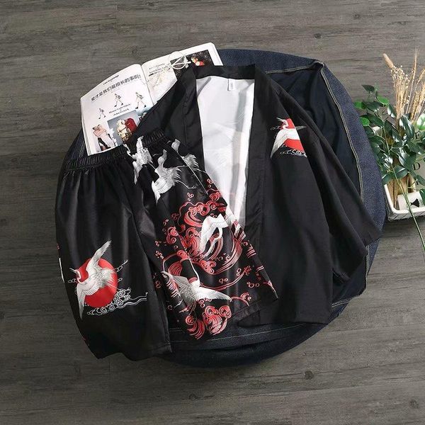 pajamas mens black yukata men summer boho kimonos shorts beach suit haori asian clothes shirt kimono cardigan robe japanese ethnic clothing, Red
pajamas mens black yukata men summer boho kimonos shorts beach suit haori asian clothes shirt kimono cardigan robe japanese ethnic clothing, Red