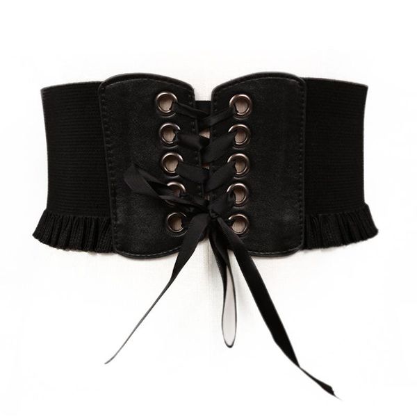 belts fashion women lady stretch buckle waist belt wide elastic corset waistband around cinch pu leather tie bowknot 4 color, Black;brown
belts fashion women lady stretch buckle waist belt wide elastic corset waistband around cinch pu leather tie bowknot 4 color, Black;brown