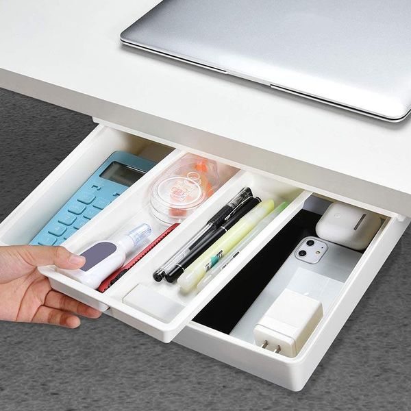 storage drawers self-adhesive under desk drawer hidden box makeup stick school stationery case pencil tray pen holder cabinet
storage drawers self-adhesive under desk drawer hidden box makeup stick school stationery case pencil tray pen holder cabinet
