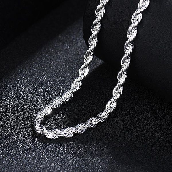 chains necklace for man accessories men's single chain korean fashion jewelry silver-plated twist rope
chains necklace for man accessories men's single chain korean fashion jewelry silver-plated twist rope