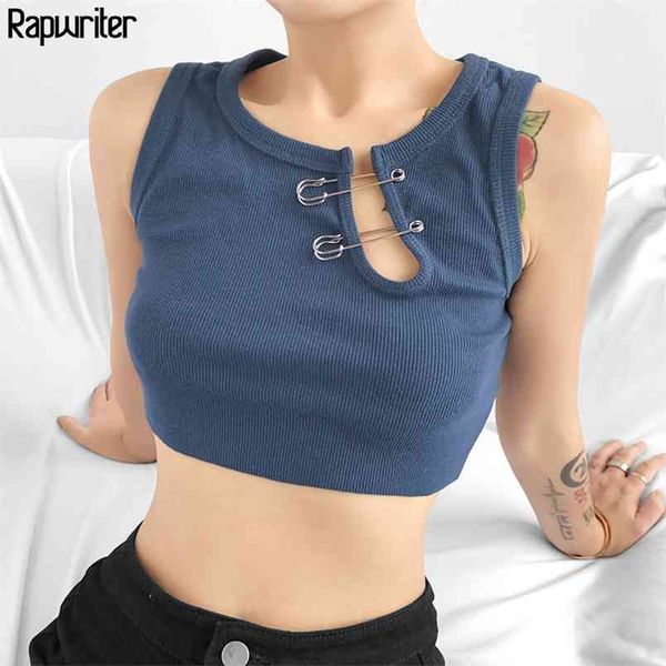 cothic pins knitted ribbed tank women summer sleeveless hollow out cropped y2k party club camisole vest femme 210510, White
cothic pins knitted ribbed tank women summer sleeveless hollow out cropped y2k party club camisole vest femme 210510, White