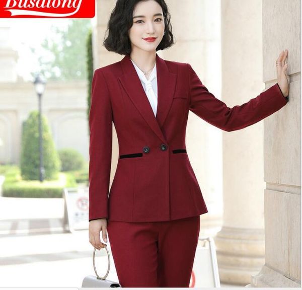 women's suits & blazers 2021 winter splice women fashion pant interview formal long sleeve jacket and trouser office business workwear, White;black
women's suits & blazers 2021 winter splice women fashion pant interview formal long sleeve jacket and trouser office business workwear, White;black