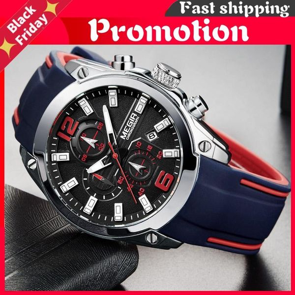 wristwatches men's chronograph analog quartz watch with date, luminous hands, waterproof silicone rubber strap wristswatch for man, Slivery;brown
wristwatches men's chronograph analog quartz watch with date, luminous hands, waterproof silicone rubber strap wristswatch for man, Slivery;brown