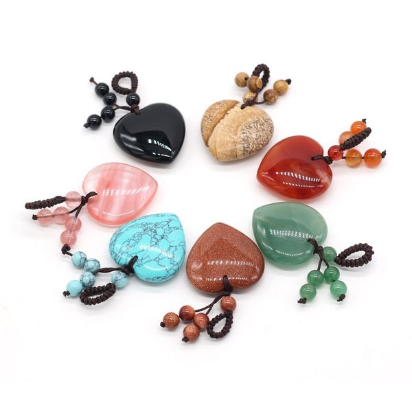 30mm assorted heart natural stone knot rope charms pendants for diy jewelry making, Bronze;silver
30mm assorted heart natural stone knot rope charms pendants for diy jewelry making, Bronze;silver