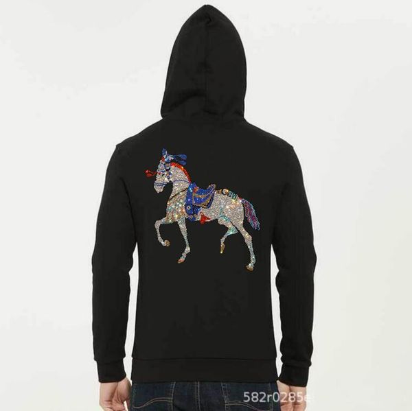 rhinestone cotton mens sweatshirt designer oversize brand streetwear casual hoodies, Black
rhinestone cotton mens sweatshirt designer oversize brand streetwear casual hoodies, Black