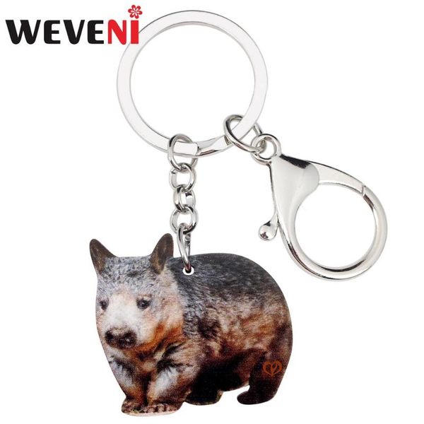 keychains weveni original acrylic cute fat wombat keychain keyrings unique design jewelry for women girls teens lovers charms lots gift, Silver
keychains weveni original acrylic cute fat wombat keychain keyrings unique design jewelry for women girls teens lovers charms lots gift, Silver