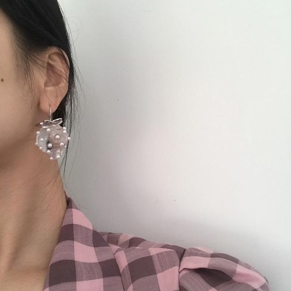 dangle & chandelier crystal pearl transparent strawberry 3d earrings geometric fruit earring for women girls travel jewelry, Silver
dangle & chandelier crystal pearl transparent strawberry 3d earrings geometric fruit earring for women girls travel jewelry, Silver