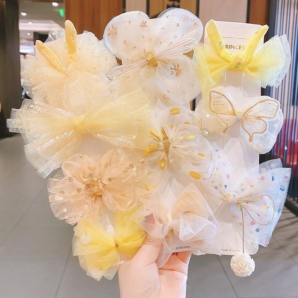 hair accessories 3pcs/set mesh bowknot clips set for children korean baby girls cute princess pins kids, Slivery;white
hair accessories 3pcs/set mesh bowknot clips set for children korean baby girls cute princess pins kids, Slivery;white