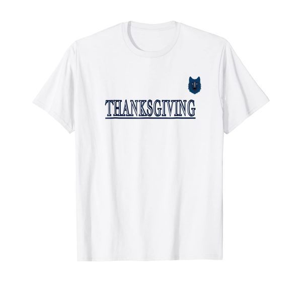 thanksgiving wolf funny font men women kids t-shirt, White;black 
thanksgiving wolf funny font men women kids t-shirt, White;black