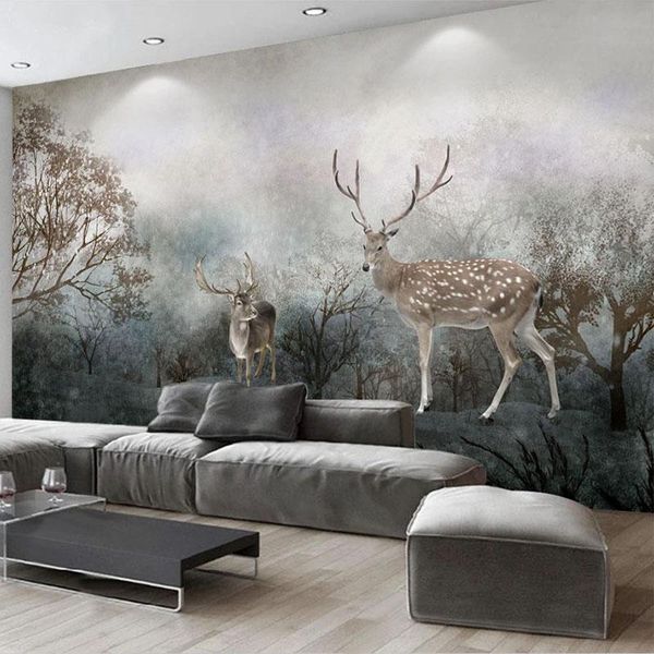 wallpapers custom mural wallpaper 3d art forest elk living room tv study background wall nordic style home decor papel de parede 3 d
wallpapers custom mural wallpaper 3d art forest elk living room tv study background wall nordic style home decor papel de parede 3 d