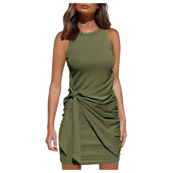 summer sleeveless bodycon dresses for women plain slim tank mini dress o-neck casual plus size tshirt, Black;gray
summer sleeveless bodycon dresses for women plain slim tank mini dress o-neck casual plus size tshirt, Black;gray