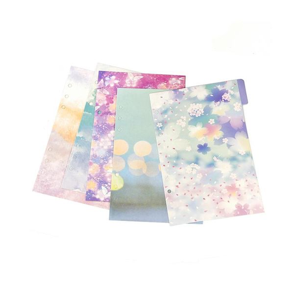 5pcs/lot sakura star hand account separator page index paper core for notebook agenda planner organizer pages notepads, Purple;pink
5pcs/lot sakura star hand account separator page index paper core for notebook agenda planner organizer pages notepads, Purple;pink
