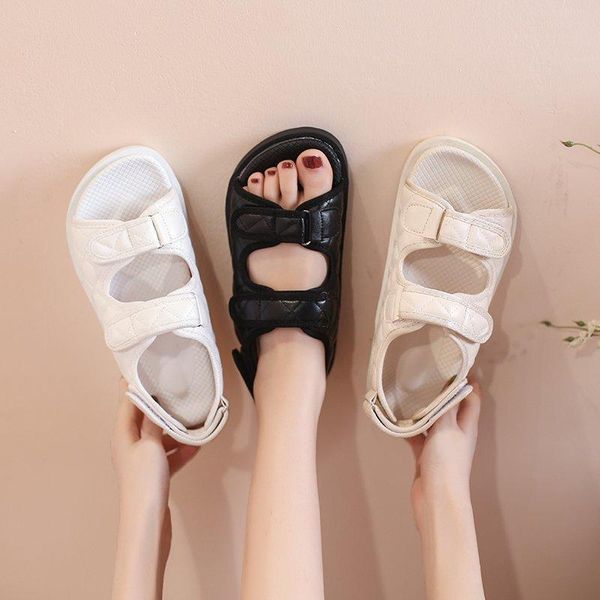 sandals platform women summer shoes flats form 2021 solid candy color female casual pvc holiday, Black
sandals platform women summer shoes flats form 2021 solid candy color female casual pvc holiday, Black