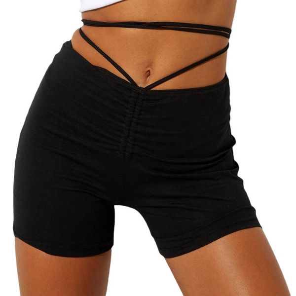 women's shorts summer women drawstring skinny short pants sweatpants lace-up high waist solid color streetwear basic, White;black
women's shorts summer women drawstring skinny short pants sweatpants lace-up high waist solid color streetwear basic, White;black