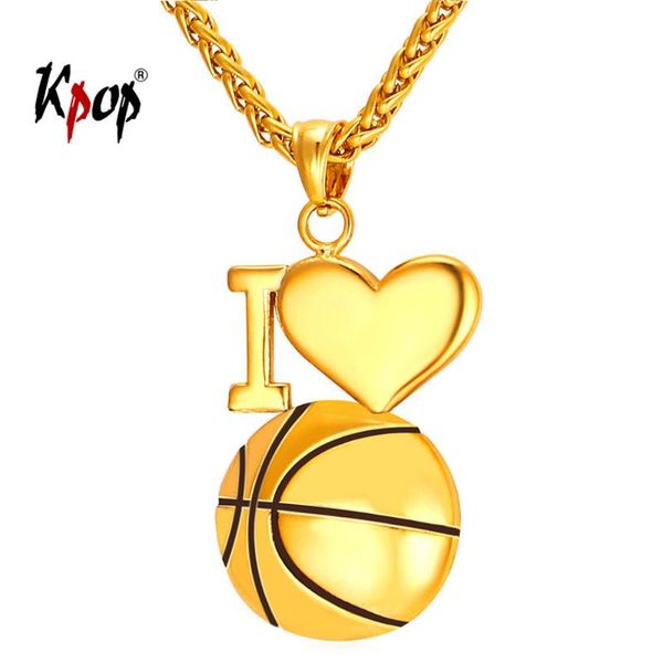 pendant necklaces kpop basketball necklace sport jewelry stainless steel gold color i love for men p2267, Silver
pendant necklaces kpop basketball necklace sport jewelry stainless steel gold color i love for men p2267, Silver