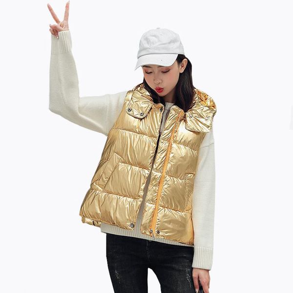 jackets women vest winter korean fashion short glossy down cotton padded vests coat casual hooded sleeveless jacket waistcoat, Black;brown
jackets women vest winter korean fashion short glossy down cotton padded vests coat casual hooded sleeveless jacket waistcoat, Black;brown