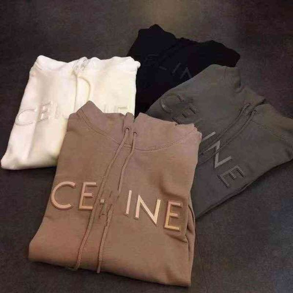 2022 factory wholesale new model selling ce hoodie women's fashion autumn winter line loose and versatile long sleeve, Black
2022 factory wholesale new model selling ce hoodie women's fashion autumn winter line loose and versatile long sleeve, Black