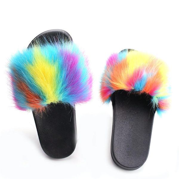 home hair slippers summer ladies plush mixed colors fluffy fur furry slides for women slipper, Black
home hair slippers summer ladies plush mixed colors fluffy fur furry slides for women slipper, Black
