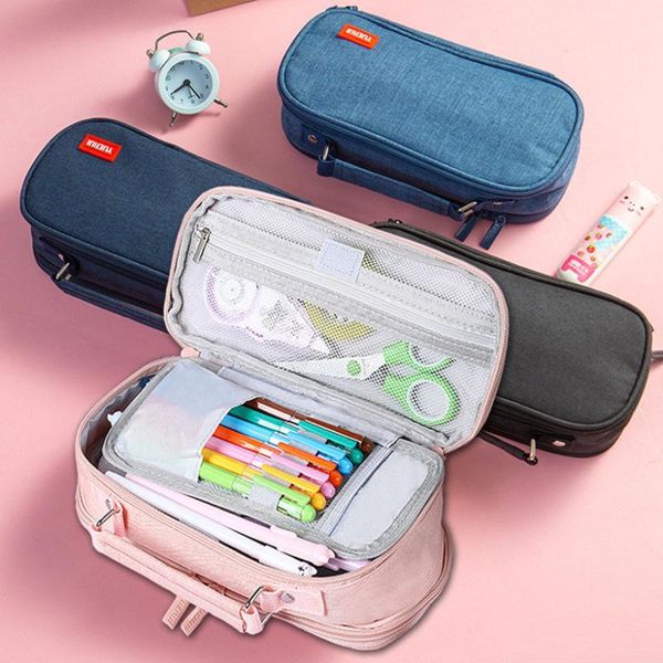 pencil cases case material escolar escola high capacity school supplies trousse scolaire office stationery etui piornik fundas
pencil cases case material escolar escola high capacity school supplies trousse scolaire office stationery etui piornik fundas