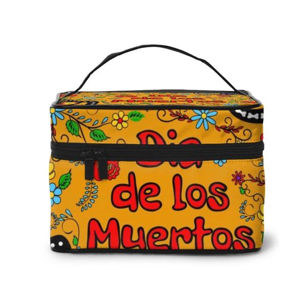 women makeup bags cosmetic bag toiletries organizer travel storage mexico skull black cats on yellow & cases
women makeup bags cosmetic bag toiletries organizer travel storage mexico skull black cats on yellow & cases