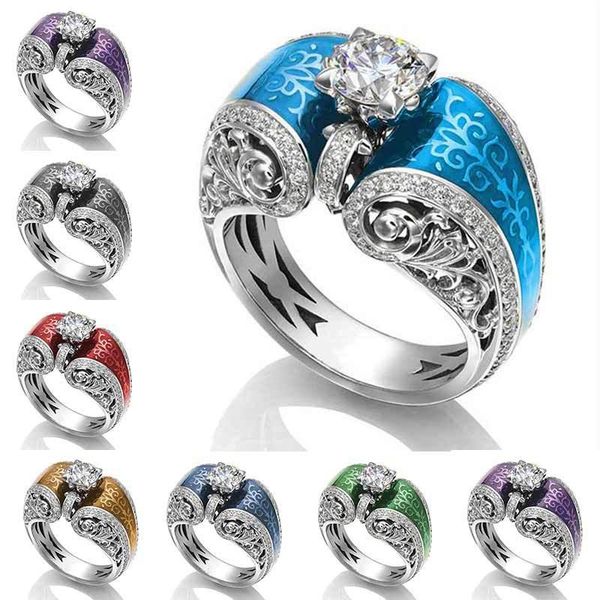 vintage hollow out twine design seven color available finger ring creative clear cubic zircon prong setting accessories wedding rings, Slivery;golden
vintage hollow out twine design seven color available finger ring creative clear cubic zircon prong setting accessories wedding rings, Slivery;golden