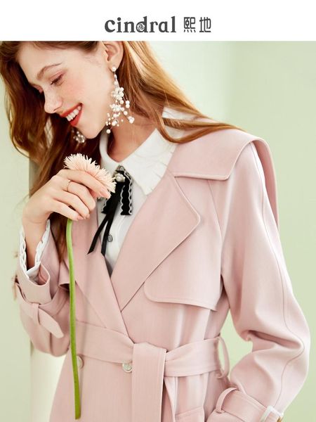 women's trench coats 2021 spring pink windbreaker middle long small big lapel versatile age reducing and drooping coat, Tan;black
women's trench coats 2021 spring pink windbreaker middle long small big lapel versatile age reducing and drooping coat, Tan;black