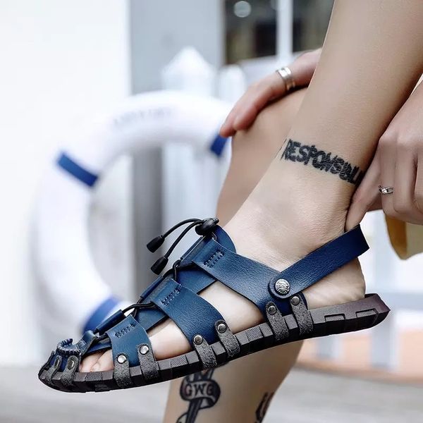 sandals arrival men's summer shoes men slippers breathable non-slip mules male garden casual beach ipgq, Black
sandals arrival men's summer shoes men slippers breathable non-slip mules male garden casual beach ipgq, Black