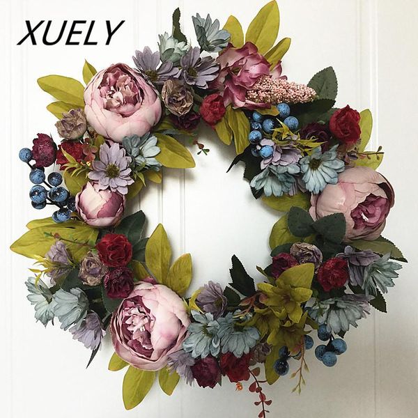 decorative flowers & wreaths retro simulation ppeony wreath hang flower fake door lintel wall decor christmas wedding home
decorative flowers & wreaths retro simulation ppeony wreath hang flower fake door lintel wall decor christmas wedding home