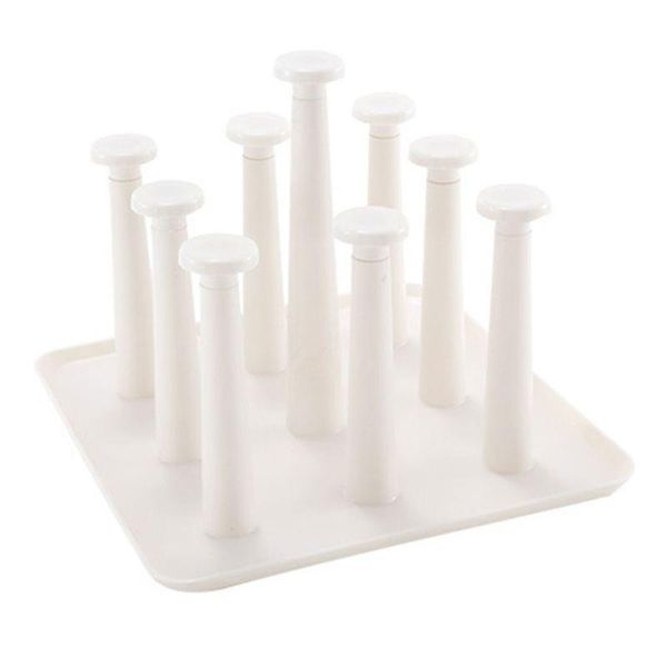 kitchen storage & organization 875a cup drying rack, plastic non-slip bottom mug tree holder organizer rack stand for drinking glass and spo
kitchen storage & organization 875a cup drying rack, plastic non-slip bottom mug tree holder organizer rack stand for drinking glass and spo