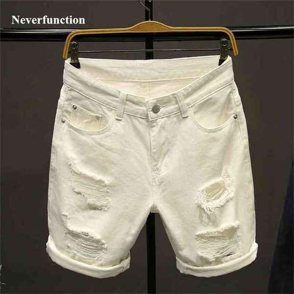 summer white men ripped loose straight jeans short fashion hip hop bermuda holes male solid color casual beach denim shorts 210806, White;black
summer white men ripped loose straight jeans short fashion hip hop bermuda holes male solid color casual beach denim shorts 210806, White;black