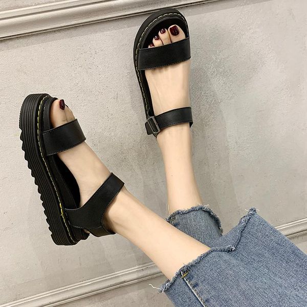 dress shoes clogs with heel 2021 summer med sandals on a wedge sale of women's suit female beige buckle strap thick medium platform ne, Black
dress shoes clogs with heel 2021 summer med sandals on a wedge sale of women's suit female beige buckle strap thick medium platform ne, Black