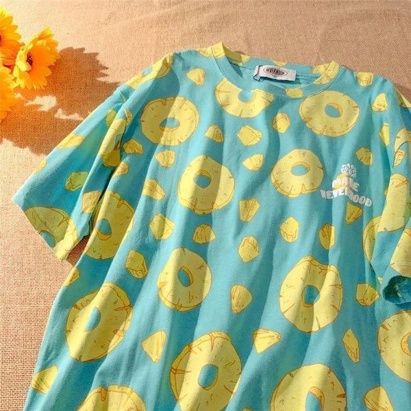 women's t-shirt t shirt women summer harajuku kawaii cartoon print tee femme korean style casual short sleeve clothes, White
women's t-shirt t shirt women summer harajuku kawaii cartoon print tee femme korean style casual short sleeve clothes, White