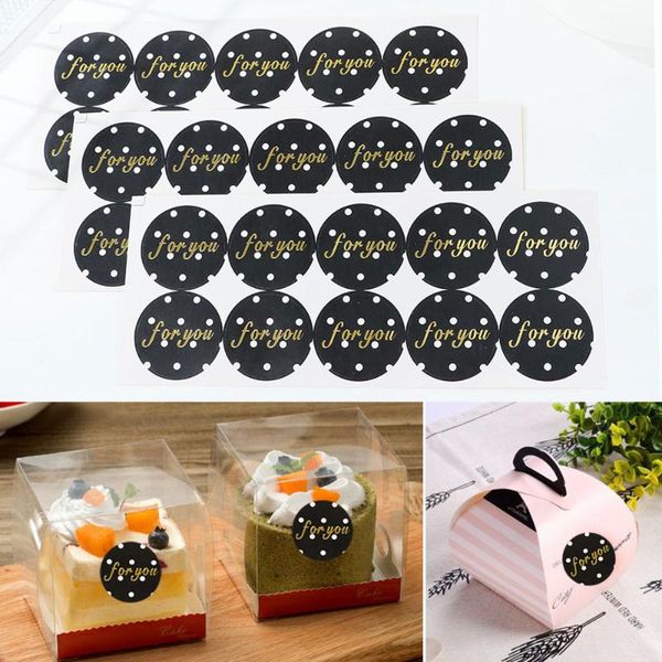 gift wrap 100pcs/10sheets black round dot for you cake packaging sealing label kraft sticker baking diy stickers decoration
gift wrap 100pcs/10sheets black round dot for you cake packaging sealing label kraft sticker baking diy stickers decoration