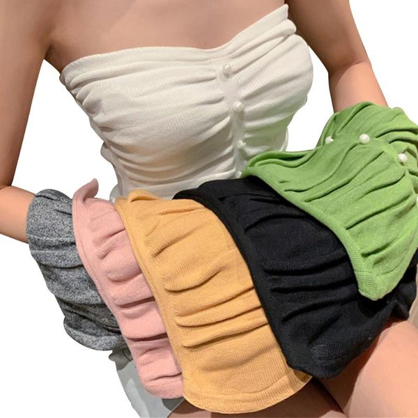 women's tanks & camis women ladies off shoulder crop sleeveless strapless bandeau pearling sweet solid vest tube club street 2021, White
women's tanks & camis women ladies off shoulder crop sleeveless strapless bandeau pearling sweet solid vest tube club street 2021, White