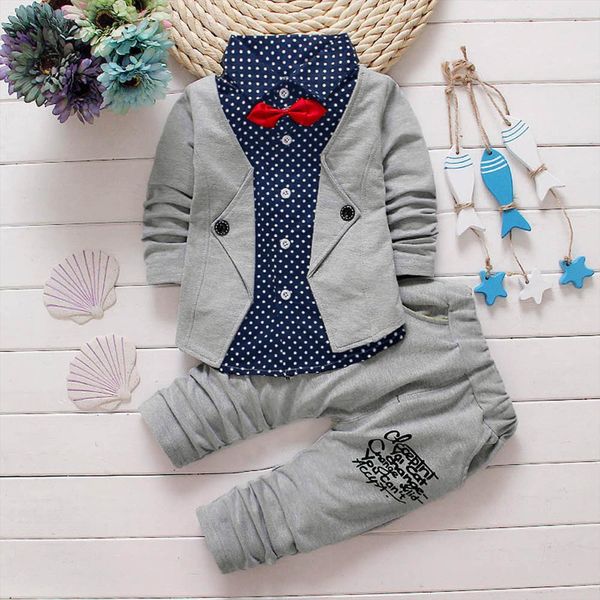 children gentry suits kids suit clothes dot printing bow sets baby boy christening wedding outfits formal party set, White
children gentry suits kids suit clothes dot printing bow sets baby boy christening wedding outfits formal party set, White