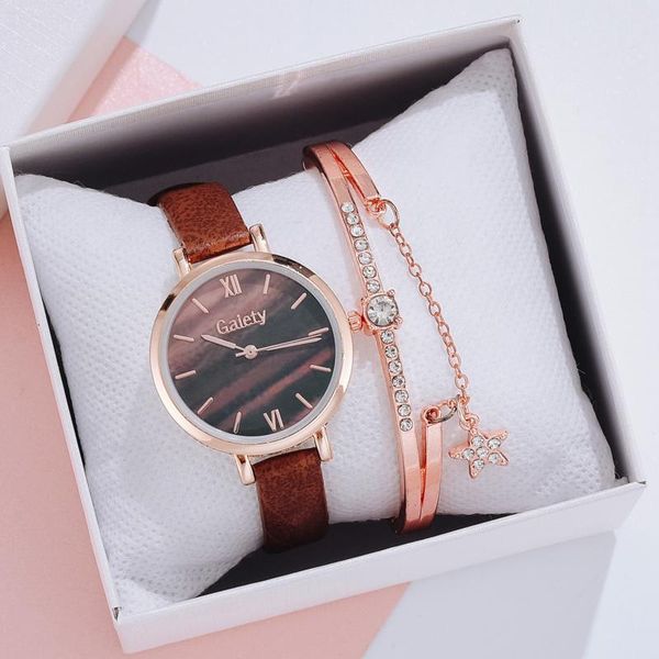 wristwatches 7colors ladies bracelet watch set three-dimensional flower dial elegant women watches wristwatch, Slivery;brown
wristwatches 7colors ladies bracelet watch set three-dimensional flower dial elegant women watches wristwatch, Slivery;brown
