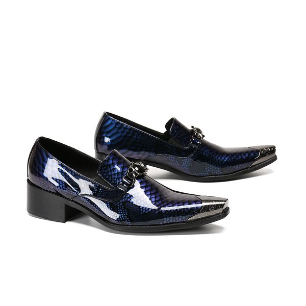 italian iron toe men wedding dress oxford shoes blue patent leather fashion fish pattern buckle slip on formal shoes, Black
italian iron toe men wedding dress oxford shoes blue patent leather fashion fish pattern buckle slip on formal shoes, Black