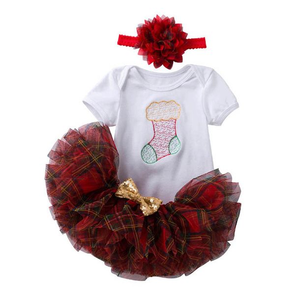 christmas baby girls outfits newborn clothing sets infant clothes short sleeve romper tutu skirt embroidered flower headbands 3pcs b8475, White
christmas baby girls outfits newborn clothing sets infant clothes short sleeve romper tutu skirt embroidered flower headbands 3pcs b8475, White