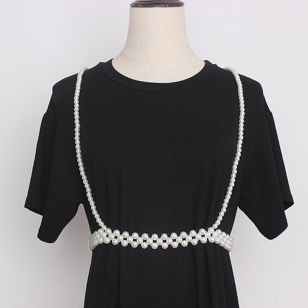 belts women's runway fashion pearl knitted cummerbunds female dress corsets waistband decoration narrow belt tb1725, Black;brown
belts women's runway fashion pearl knitted cummerbunds female dress corsets waistband decoration narrow belt tb1725, Black;brown