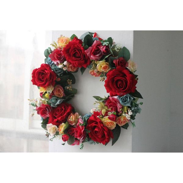 lublomy artificial wreaths garland of wedding room decoration flower decorative flowers &
lublomy artificial wreaths garland of wedding room decoration flower decorative flowers &
