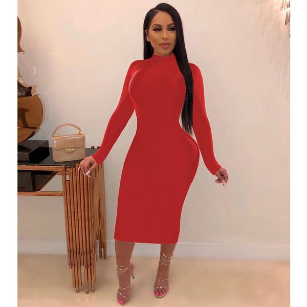 casual dresses women backless slim dress office lady fashion solid elegant o-neck long sleeve bodycon, Black;gray
casual dresses women backless slim dress office lady fashion solid elegant o-neck long sleeve bodycon, Black;gray