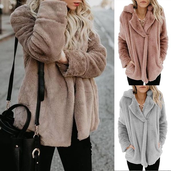 women's fur & faux turn down collar parka women outerwear coat jacket lapel thick pocket overcoats warm winter ladies and d30, Black
women's fur & faux turn down collar parka women outerwear coat jacket lapel thick pocket overcoats warm winter ladies and d30, Black