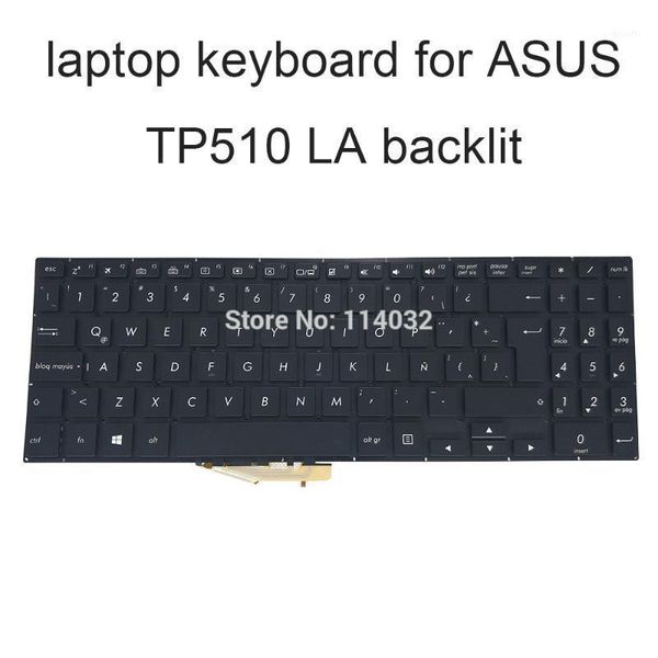 backlit keyboard replacement keyboards for asus vivobook tp510 tp 510 la latin black light part sale 0knb0 5130la00 5630la0011
backlit keyboard replacement keyboards for asus vivobook tp510 tp 510 la latin black light part sale 0knb0 5130la00 5630la0011