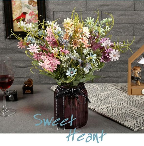 decorative flowers & wreaths korean small daisy silk artificial wedding bouquet fake flower party home for decoration accessory
decorative flowers & wreaths korean small daisy silk artificial wedding bouquet fake flower party home for decoration accessory