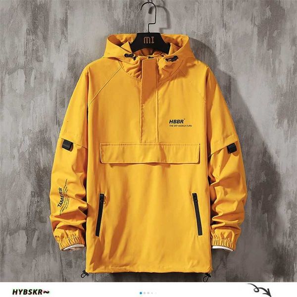 hybskr japanese men hoodes jackets streetwear man loose casual outwear coats hip hop men's windbreaker jacket plus size man 210927, Black;brown
hybskr japanese men hoodes jackets streetwear man loose casual outwear coats hip hop men's windbreaker jacket plus size man 210927, Black;brown