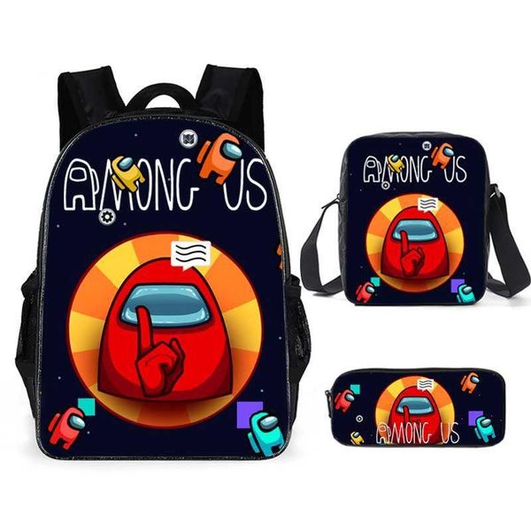 backpack 3d am on g us three-piece boys schoolbag + crossbody bag pencil case girls waterproof laptravel
backpack 3d am on g us three-piece boys schoolbag + crossbody bag pencil case girls waterproof laptravel