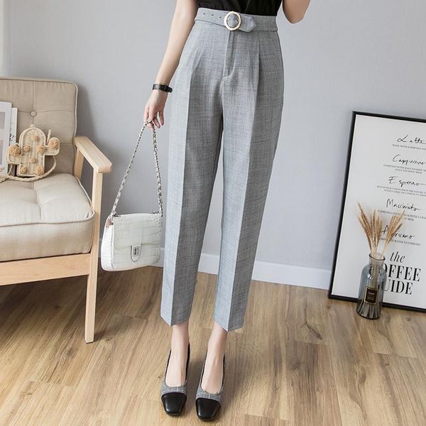 women's pants & capris korean version of suit in the autumn season 2021, Black;white
women's pants & capris korean version of suit in the autumn season 2021, Black;white