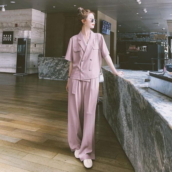 women's jackets korean of the net red suit female 2021 summer autumn fashionable chic style jacket women + pants two-piece x7, Black;brown
women's jackets korean of the net red suit female 2021 summer autumn fashionable chic style jacket women + pants two-piece x7, Black;brown